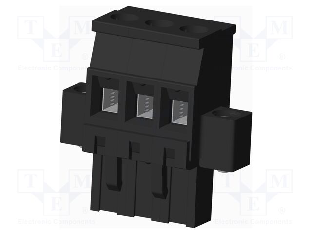 Connector: pluggable terminal block; plug; female; angled 90°