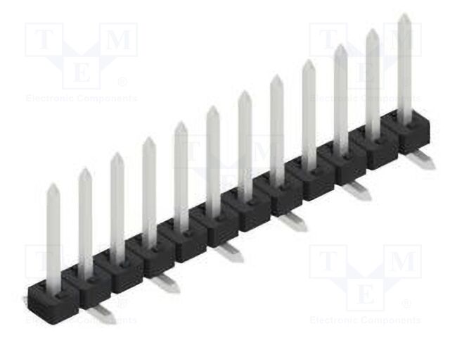 Connector: pin strips; pin header; male; PIN: 12; 2mm; SMT; 1x12