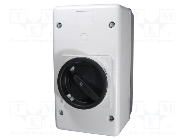 Switch housing; IP55; red-yellow