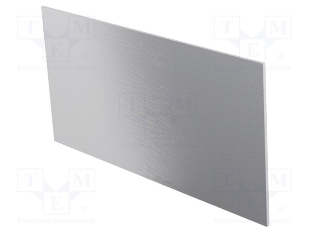Front panel; for ITALTRONIC enclosure