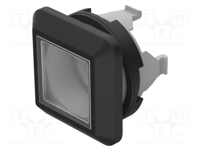 Switch: push-button; 16mm; Stabl.pos: 1; colourless; IP67; Pos: 2