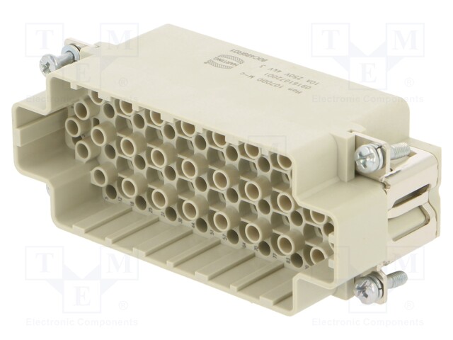 HEAVY DUTY INSERT, PLUG, 16B, 107+PE POS