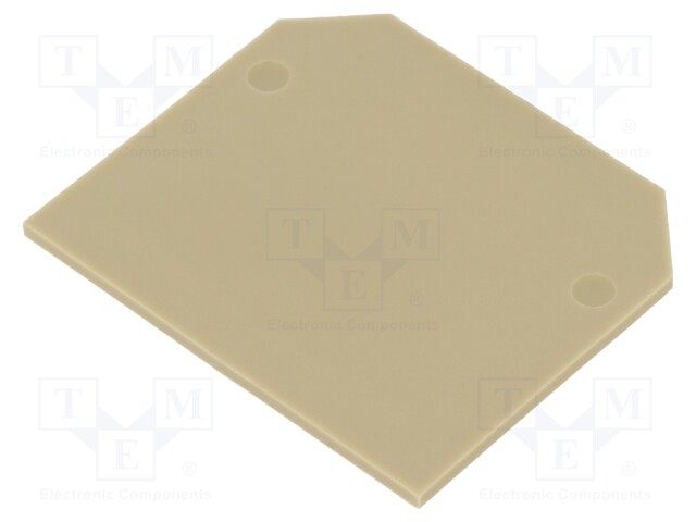 End/partition plate; Application: SAK2.5; beige