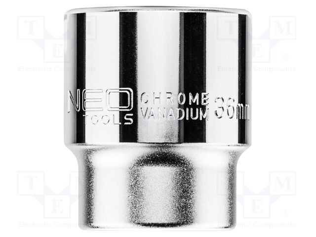 Socket; 6-angles,socket spanner; HEX 36mm; 3/4"