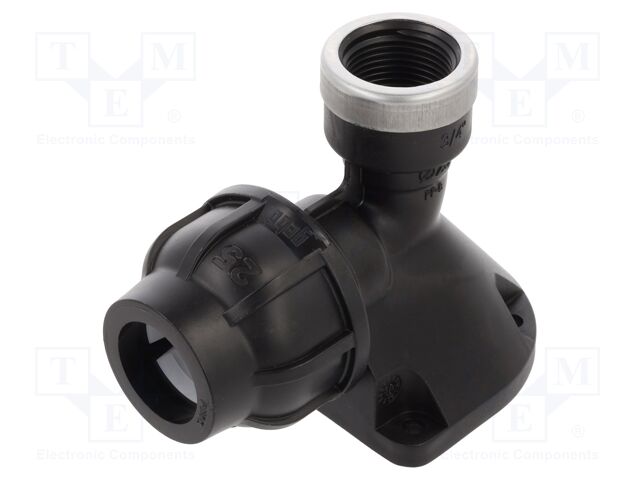 Splice terminal: clamping; Thread: G 3/4" internal; 25mm; Plast