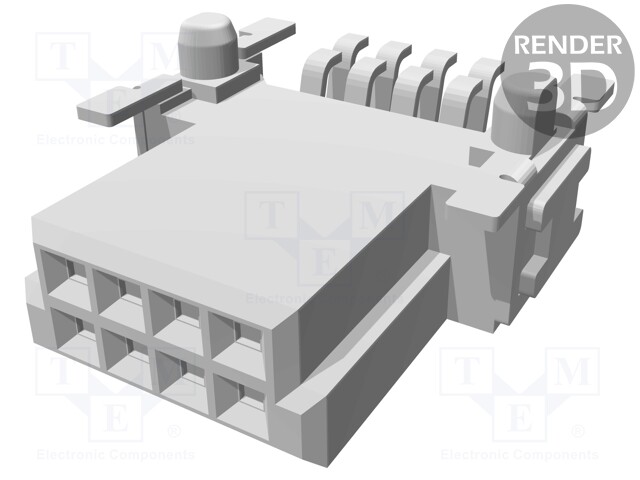 Connector: PCB to PCB; female; PIN: 8; 1.27mm; Series: har-flex