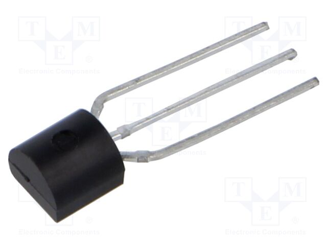 Transistor: bipolar,PNP; 45V; 800mA; 625mW; TO92