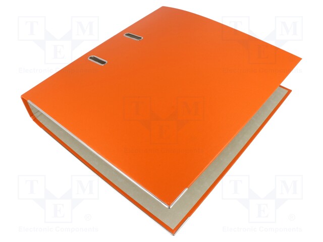 Ring binder; A4; orange; W: 50mm