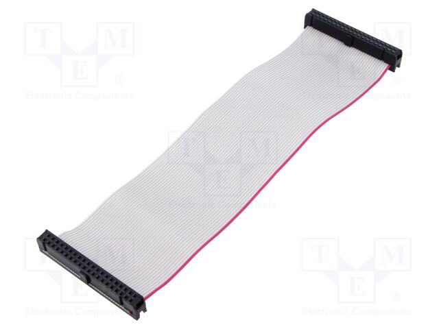 Ribbon cable with IDC connectors; Tape ph: 1.27mm; 0.2m