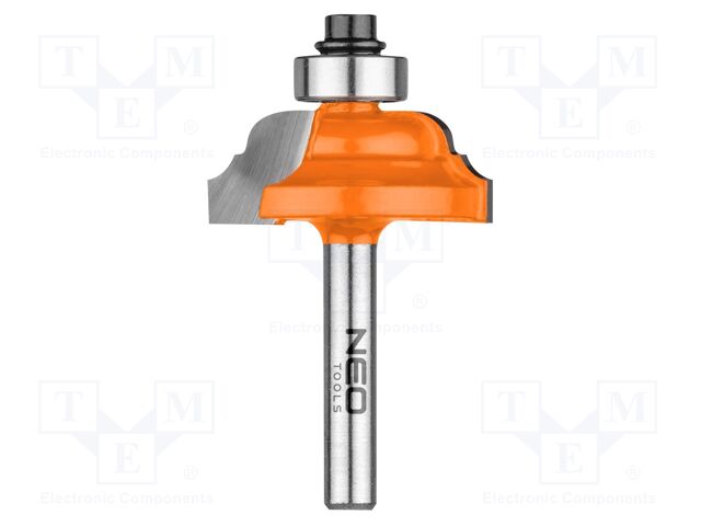 Form milling cutter; Ø: 31.7mm; Ø: 6mm; wood,chipboard