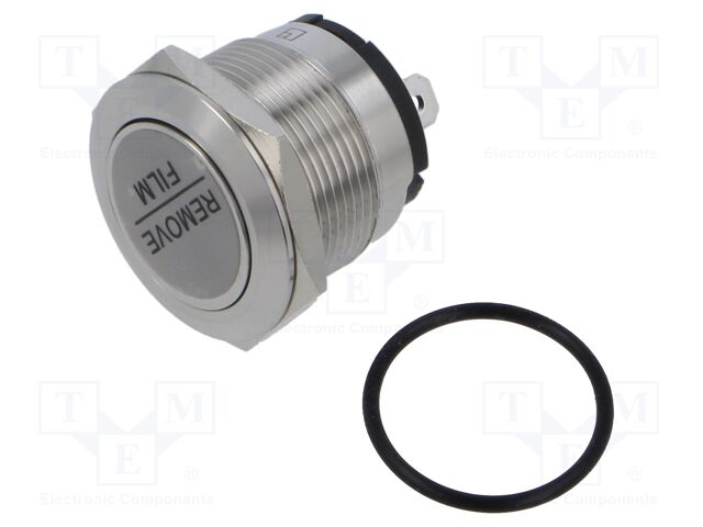 Switch: vandal resistant; Pos: 2; SPST; 20A/250VAC; IP67; OFF-ON