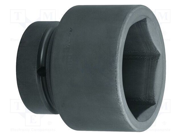 Socket; 6-angles,socket spanner,impact; 100mm; 21/2"; steel