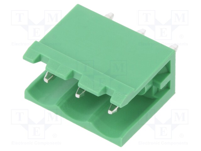 Pluggable terminal block; 5.08mm; ways: 3; straight; socket; male