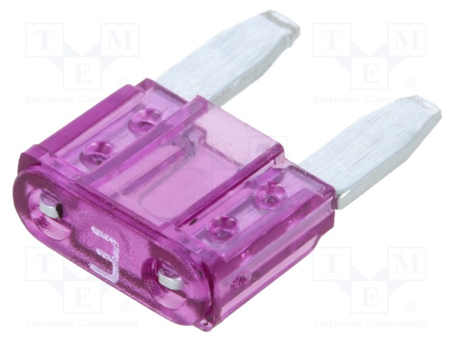 Fuse: fuse; 3A; 32VDC; automotive; 11mm