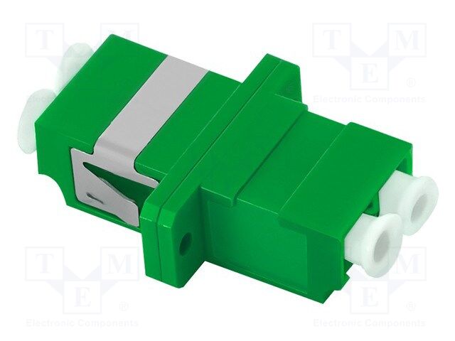 Transition: adapter; LC/APC,both sides; Connector colour: green