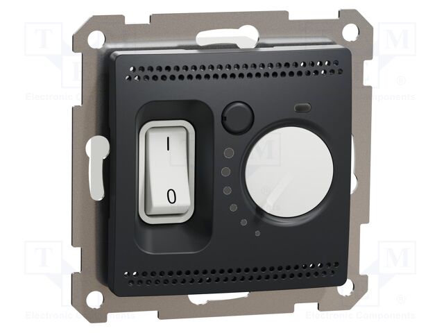 230VAC; IP20; plaster embedded,in mounting box; anthracite