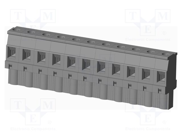 Connector: pluggable terminal block; plug; female; angled 90°