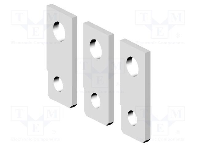 Busbar connections; Poles: 4; outside; straight