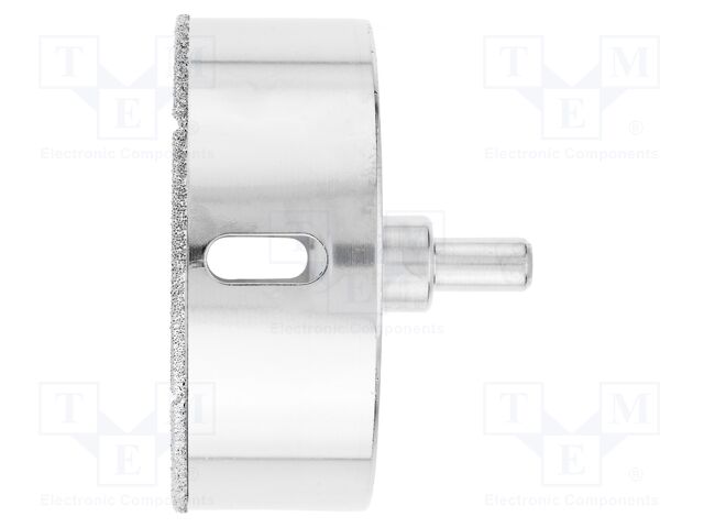 Hole saw; 83mm; Drill Bit: diamond; Holder: hexagonal