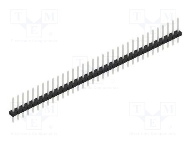 Connector: pin strips; pin header; male; PIN: 34; 2mm; THT; 1x34
