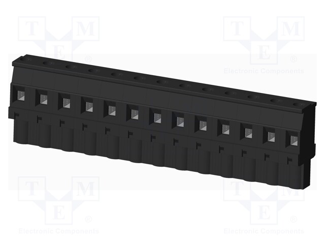 Connector: pluggable terminal block; plug; female; angled 90°