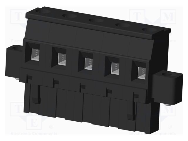 Connector: pluggable terminal block; plug; female; angled 90°