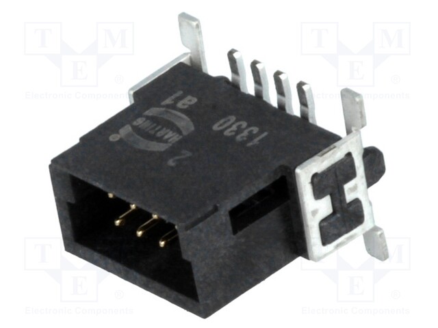 Connector: PCB to PCB; male; PIN: 8; 1.27mm; Series: har-flex; 2.3A