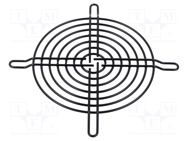 Guard; steel; 92x92mm,Ø100mm; screws