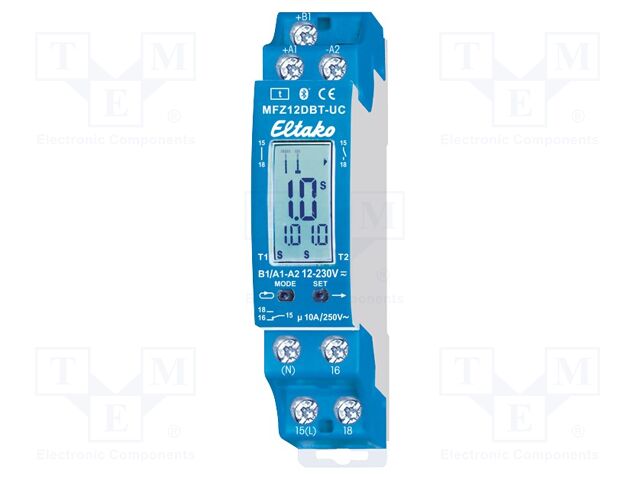 Automation module: timer; relay; for DIN rail mounting