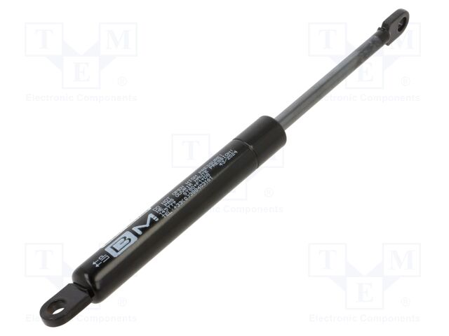 Gas spring; E: 245mm; Features: with welded steel eyes; Øout: 18mm