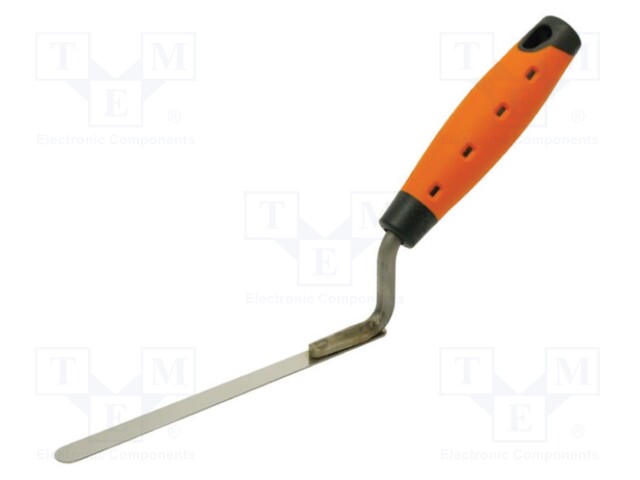 Trowel; 10mm; for joint pointing; stainless steel