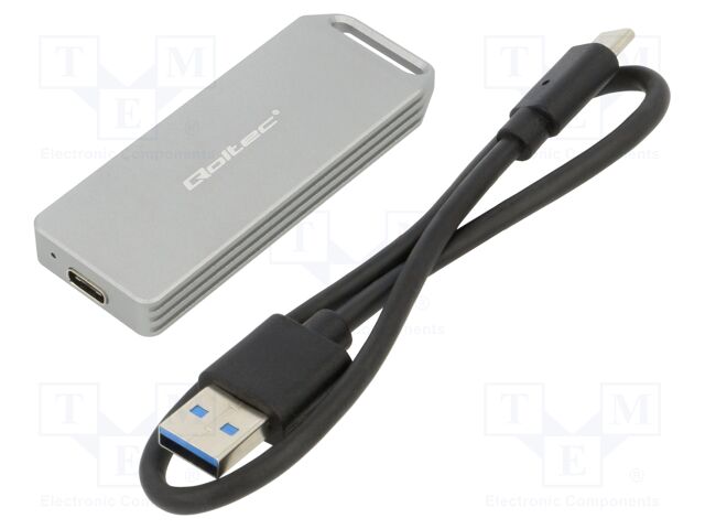 Hard discs housing: M.2; PnP; SATA III,USB 3.1; 28x75x9mm