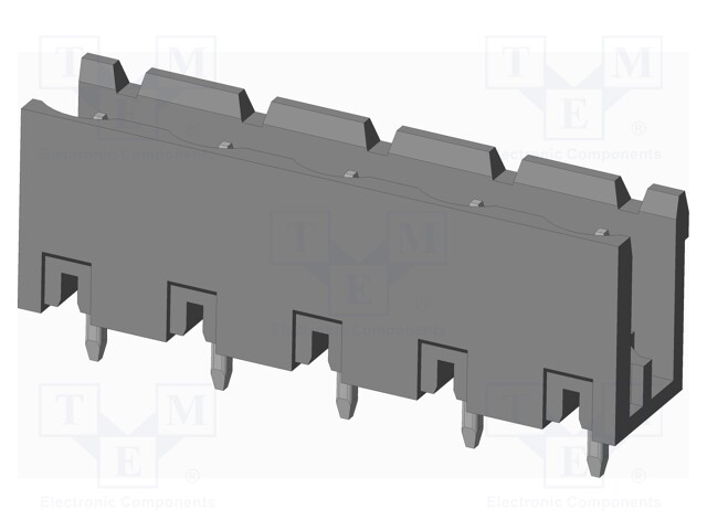 Connector: pluggable terminal block; socket; male; on PCBs
