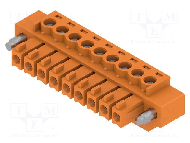 Pluggable terminal block