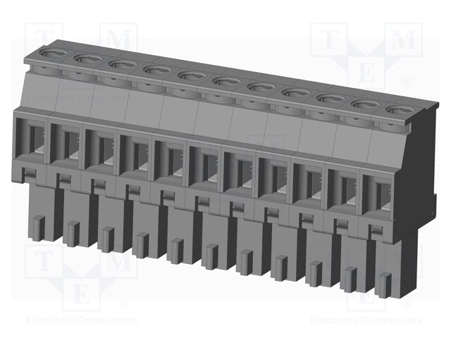 Connector: pluggable terminal block; plug; female; angled 90°