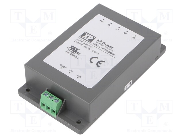 DC/DC Converter, Chassis Mount, ITE, 1 Output, 40 W, 48 V, 835 mA