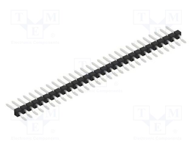Connector: pin strips; pin header; male; PIN: 29; 2.54mm; SMT; 1x29
