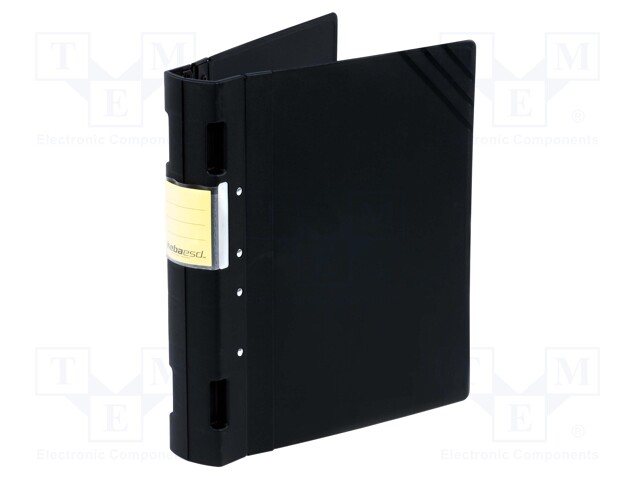 Binder; ESD; A4; 55mm; Application: for storing documents; black