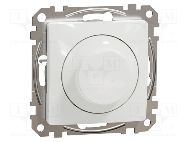 Dimmer; 230VAC; IP20; plaster embedded,in mounting box; white