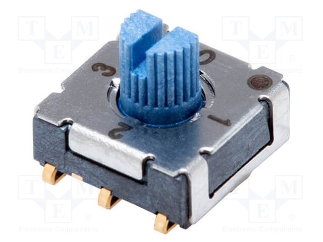 Encoding switch; DEC/BCD; Pos: 4; SMT; Rcont max: 100mΩ; Mat: LCP