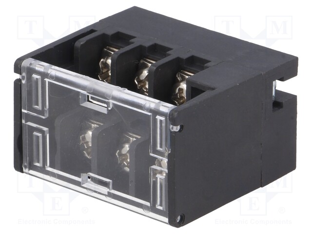 PCB terminal block; angled 90°; 7.62mm; ways: 6; 22÷14mm2; 14A