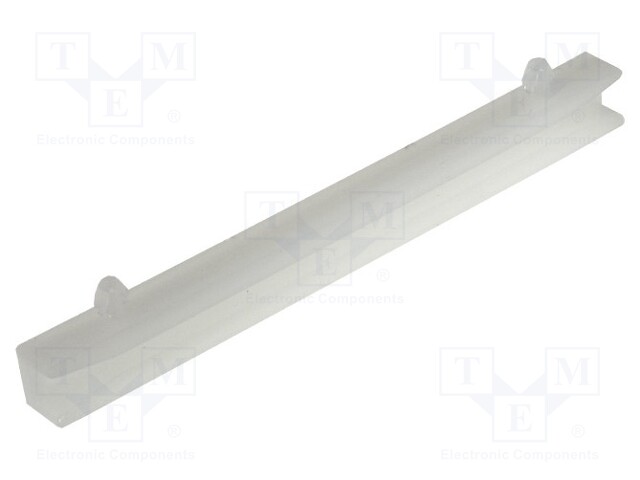 Guide; polyamide; natural; A: 81mm; B: 60mm; Mounting: snap fastener