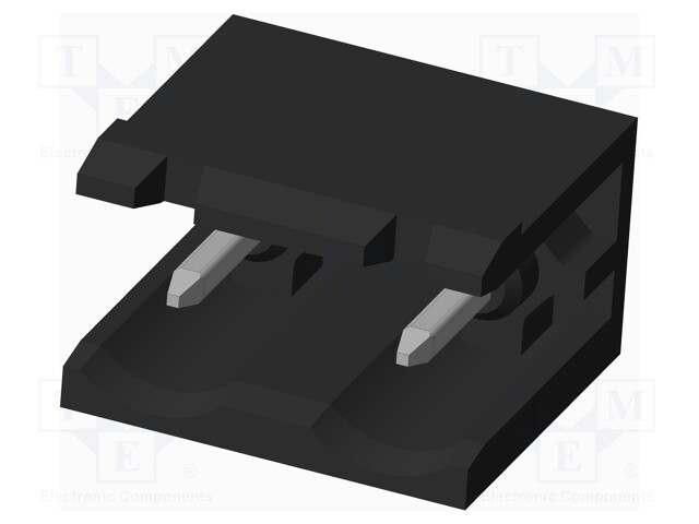Connector: pluggable terminal block; socket; male; on PCBs