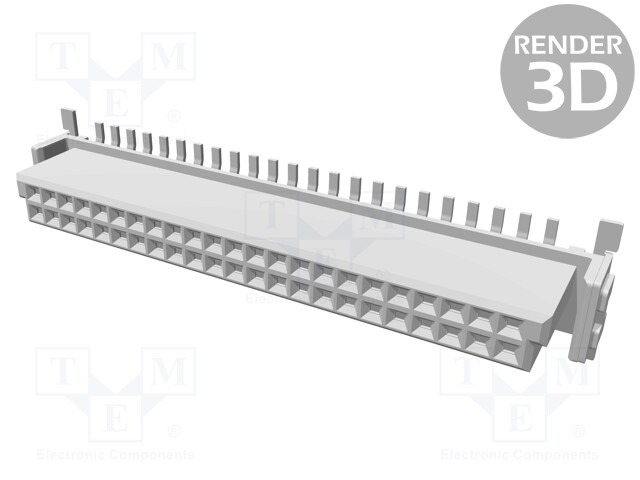 Connector: PCB to PCB; female; PIN: 46; 1.27mm; Series: har-flex