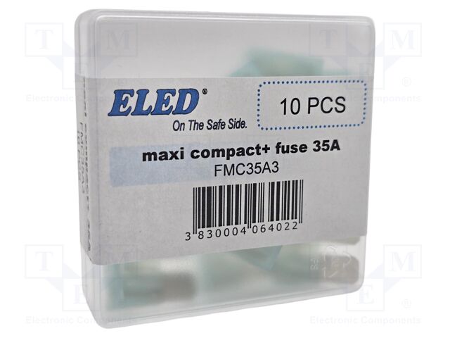 Fuse: fuse; 35A; 32VDC; automotive; 16.2mm; 16.2x6.5x18.5mm