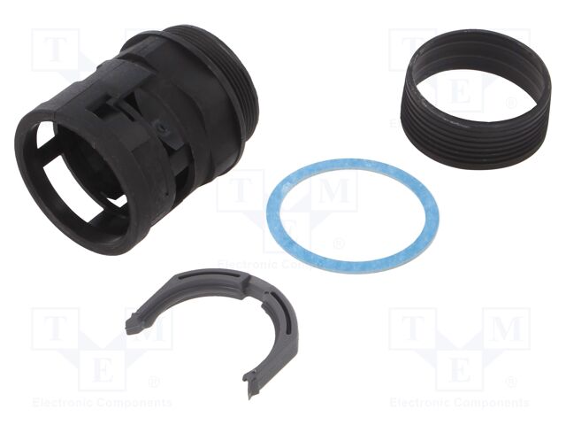 Straight terminal connector