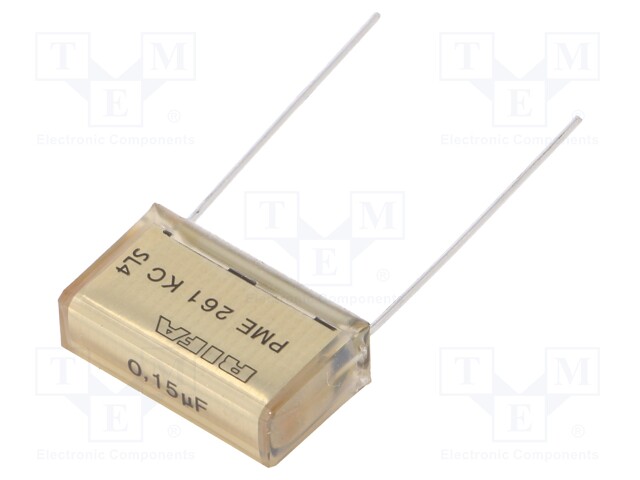 Capacitor: paper; 150nF; 220VAC; 20.3mm; ±10%; THT; Series: PME261