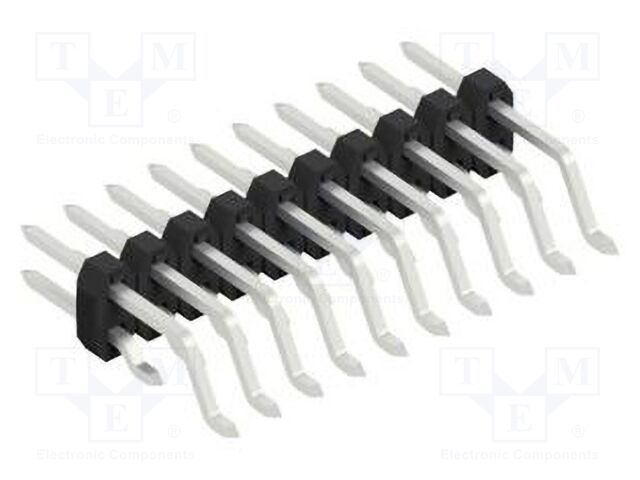 Connector: pin strips; pin header; male; PIN: 20; 2mm; SMT; 2x10