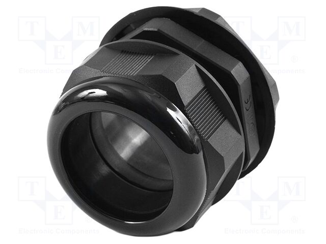 Cable gland; PG48; IP68; nylon; UL94V-2; black
