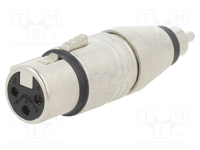 ADAPTER XLRF 2POLE  PHONO M